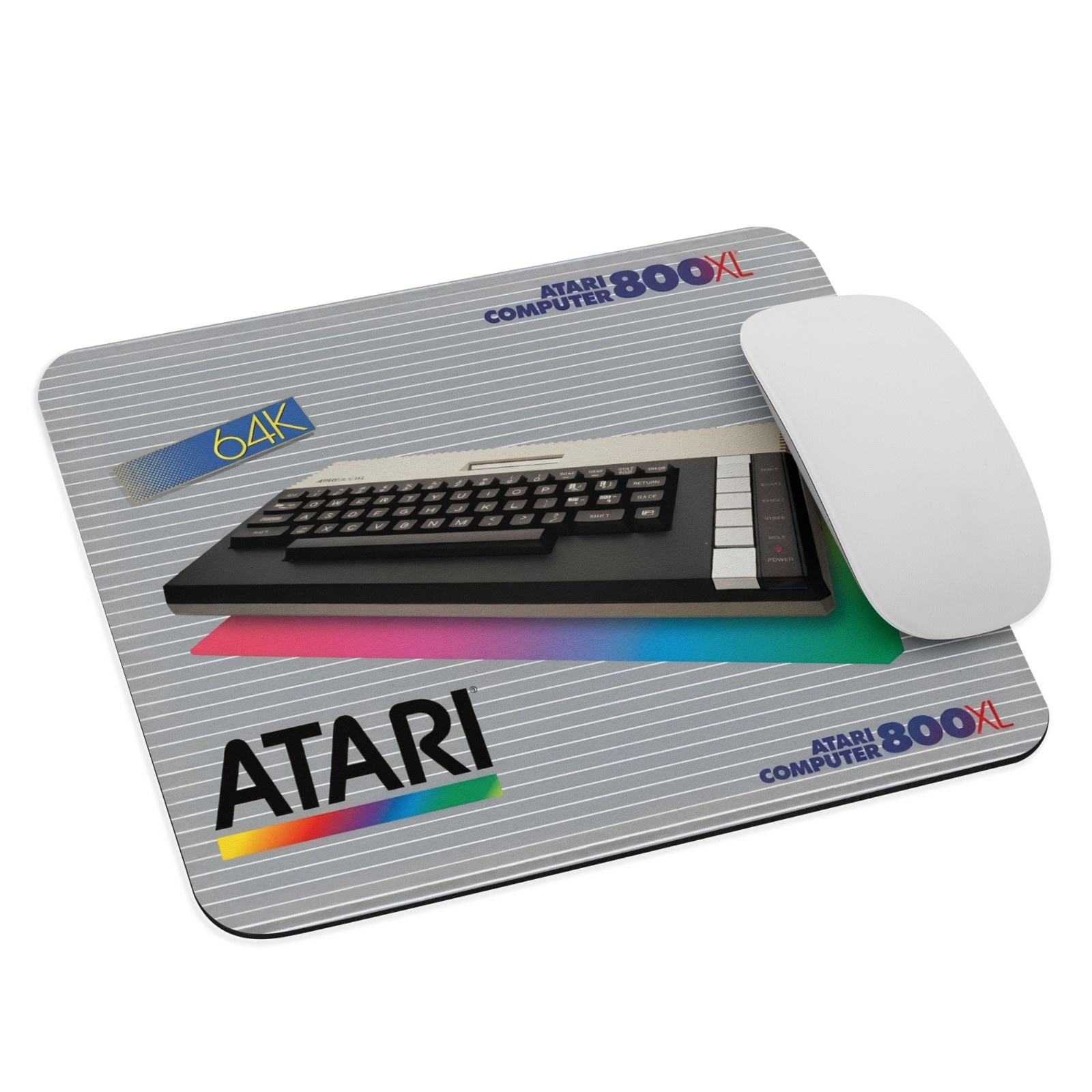Atari 800XL Mouse Pad Retro 8-Bit Computer Vintage Style Desk Mat Gift 9.5x7.75