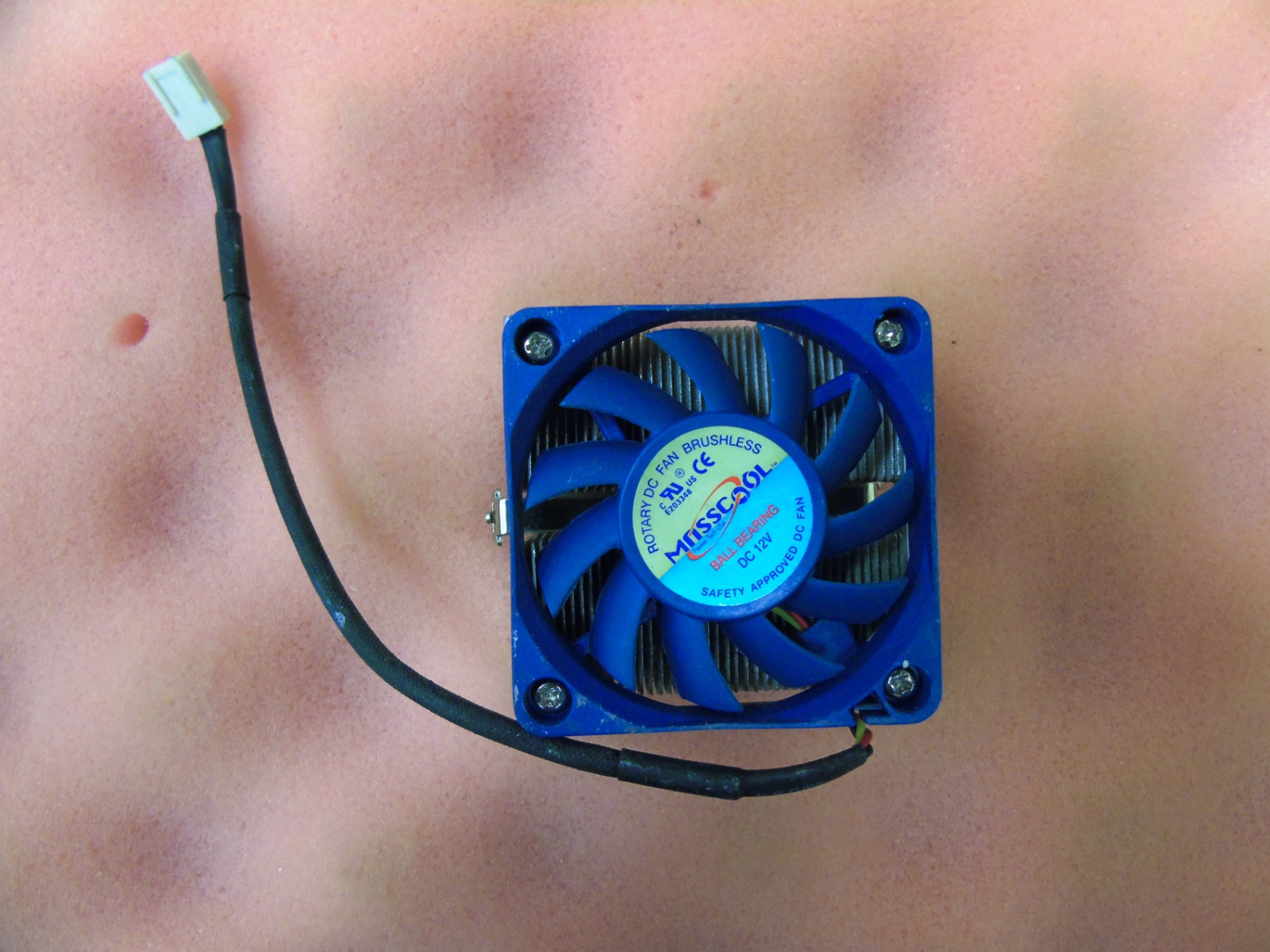 MassCool 5R058B3-H 60mm Ball Bearing CPU Cooling Fan with Heatsink
