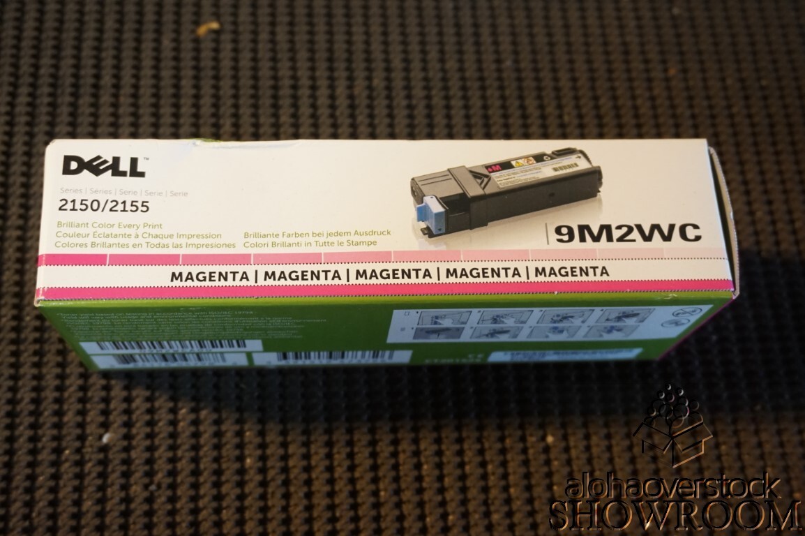 New Sealed Genuine OEM Dell 9M2WC Magenta Toner Dell 2150 2155 331-0714 D6FXJ