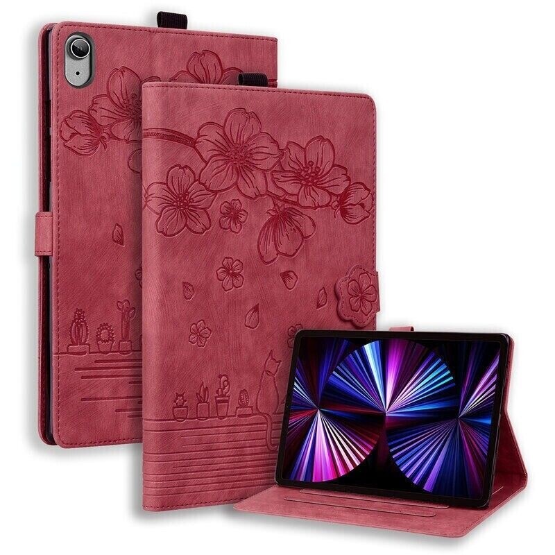 For iPad 6/7/8/9/10/11th Gen Mini Air Pro 2025 Magnetic Leather Stand Case Cover