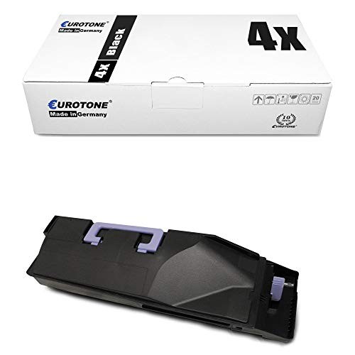 Eurotone 4x Toner Cartridge Compatible for Kyocera TK855K Black