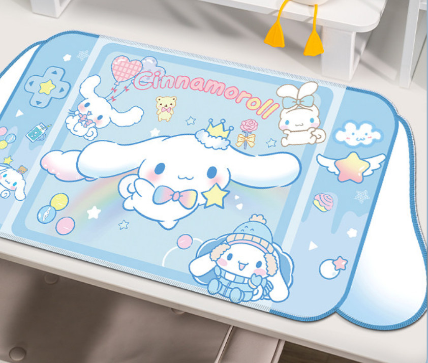Cinnamon Mouse Pad Extra-large Size Cute Office Computer Desk Mat Gasket Rubber