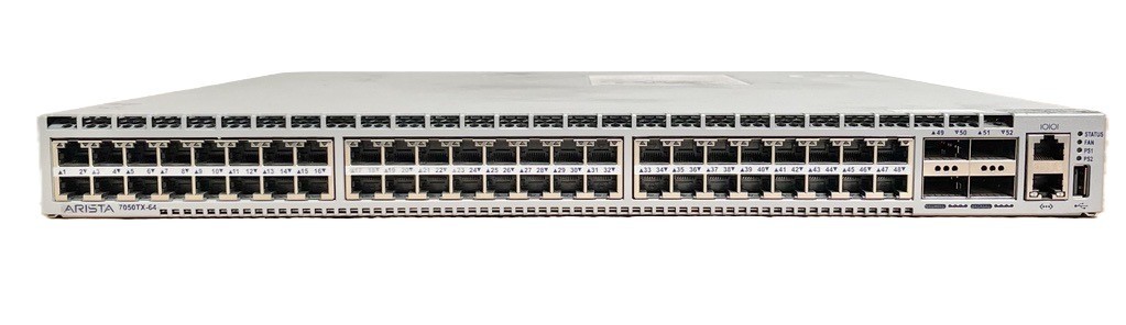 U81142 Arista DCS7050TX64R 7050TX Switch 48 Port 110GBASET 4 QSFP 40G RF G2U