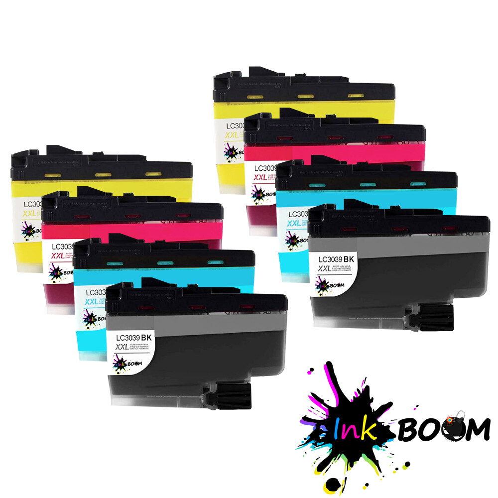 8 Ink Cartridge fits Brother LC3039 LC-3039 XXL MFC-J5845DW MFC-J5945DW J6945DW