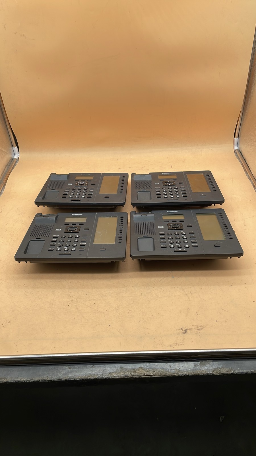 Panasonic KX-HDV230 Business SIP IP Desk Phone Base Unit No Handset Lot of 4