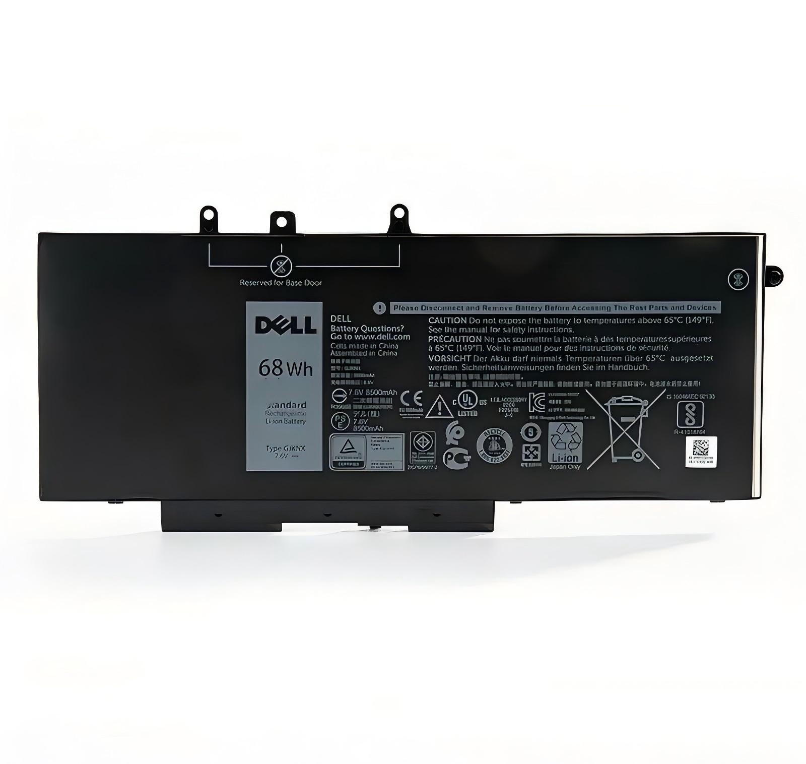 Genuine Dell Latitude 5480 5580 5280 5490 5491 5580 5590 68Wh Battery GJKNX