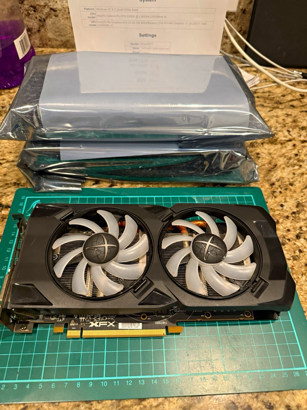 XFX AMD Radeon RX 480 8GB GDDR5 PCIe