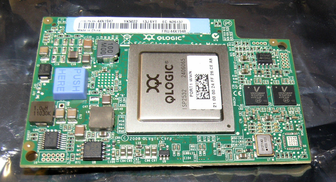 IBM 44X1945 44X1947 44X1948 QMI2582 8Gb FC Fibre Channel HBA CIOv Adapter Card