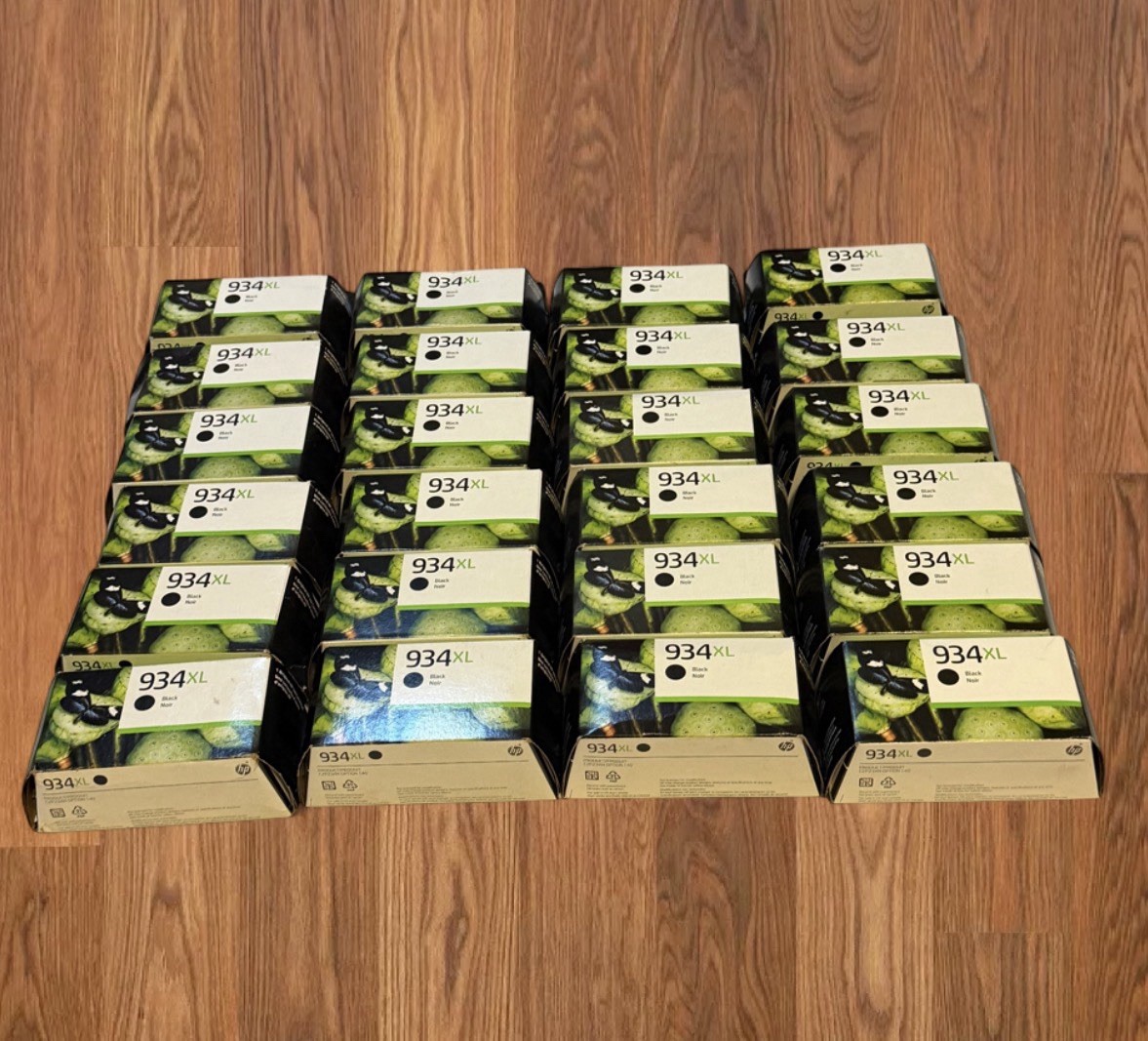 Lot Of 24 HP 934XL Black Printer Ink Cartridge Mixed EXPIRED Brand New In Box