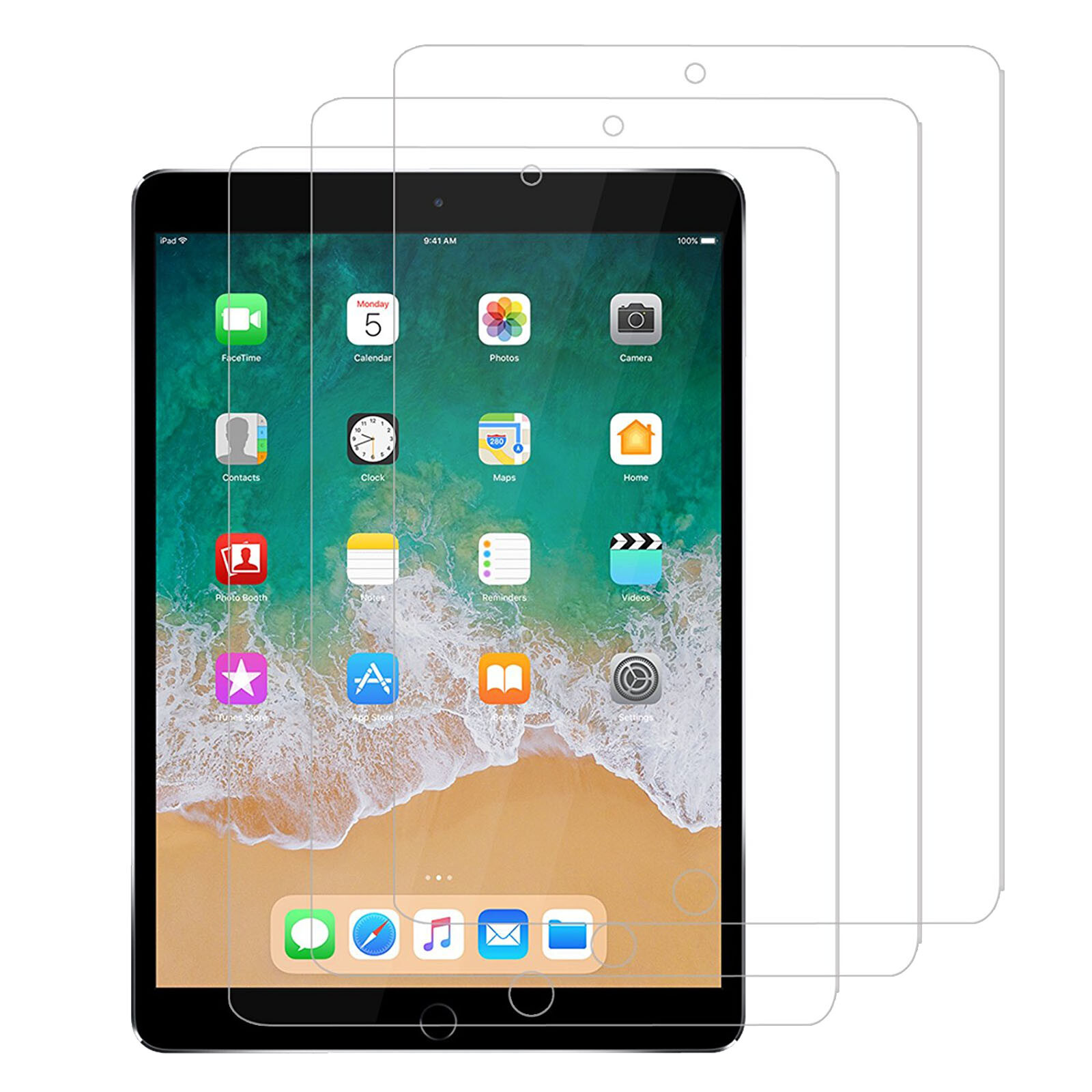 Anti-Scratch,Anti-Bubble,Anti-Fingerprint Screen Protectors for iPad 2/3/4 Mini