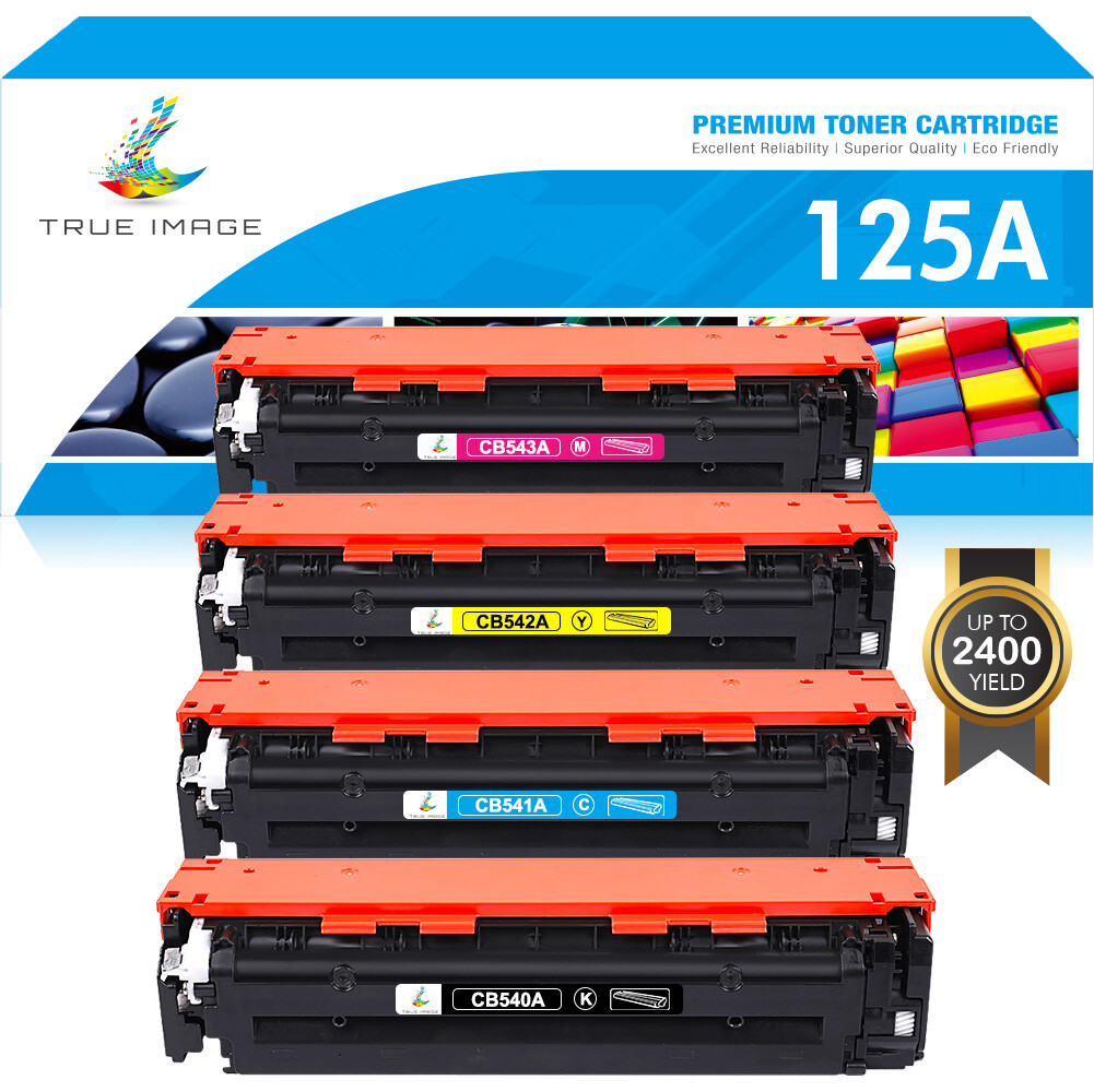 4PK CB540A 125A Toner Compatible With HP Laserjet CP1215 CP1518NI CM1312 CP1515