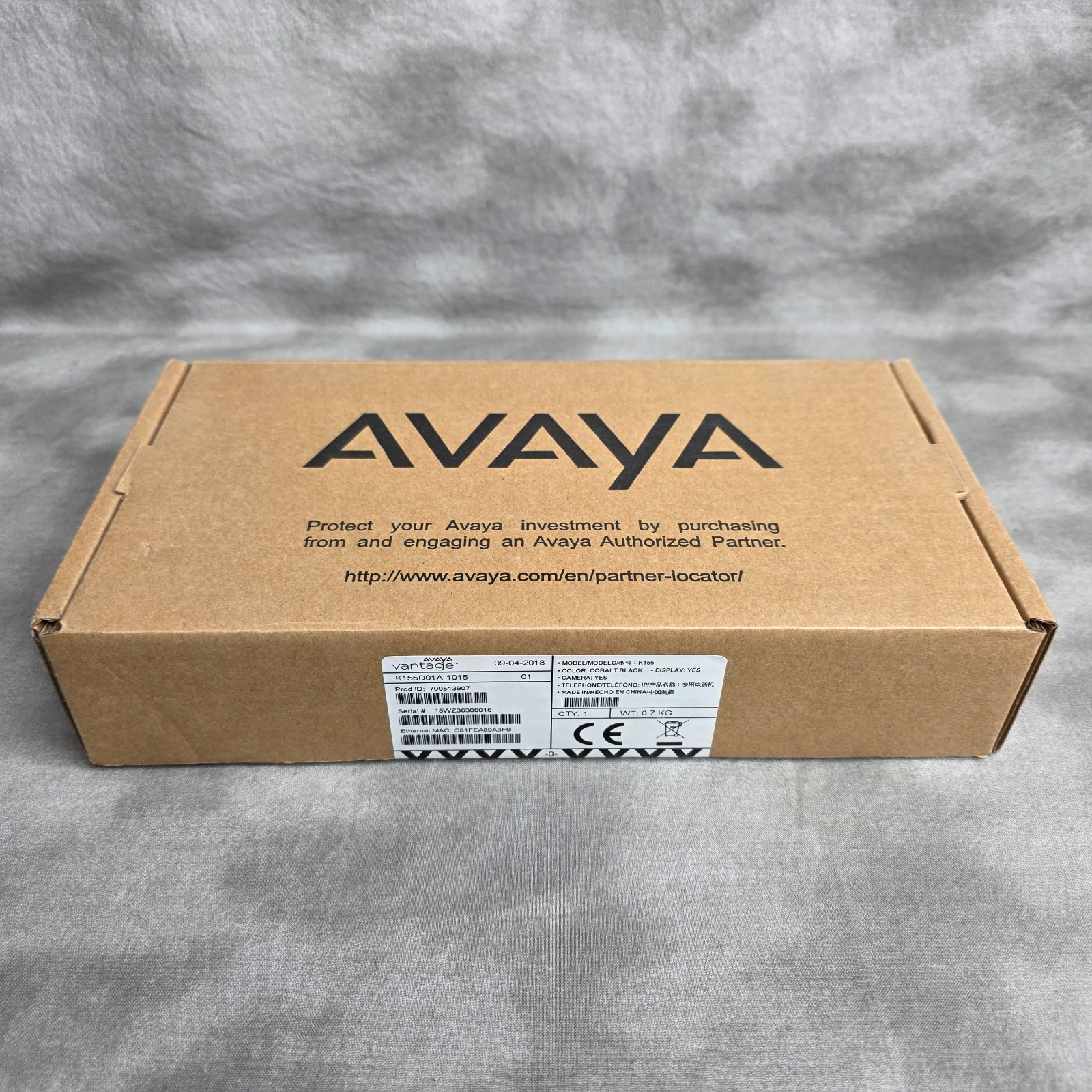 Avaya Vantage K155 Multimedia Device (700513907) New Sealed