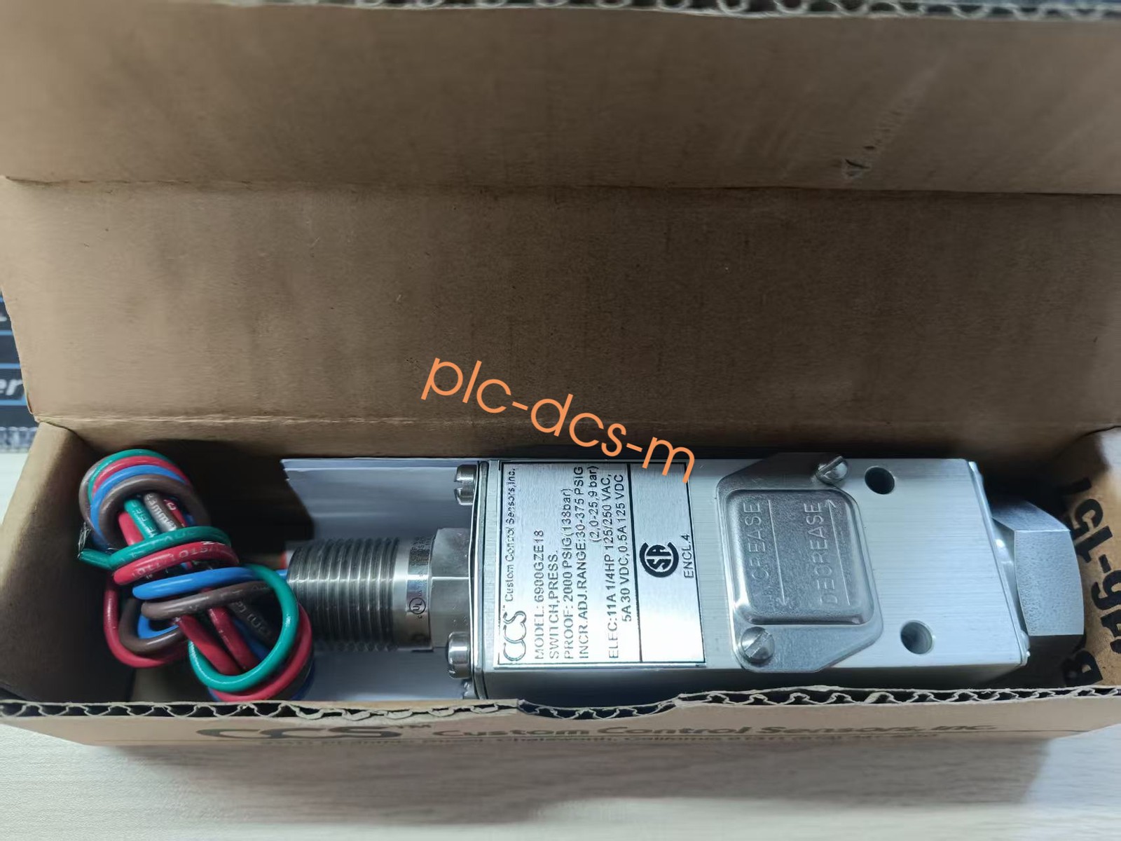 1PCS NEW CCS 6900GZE18 Pressure switch shipping Via DHL/Fedex