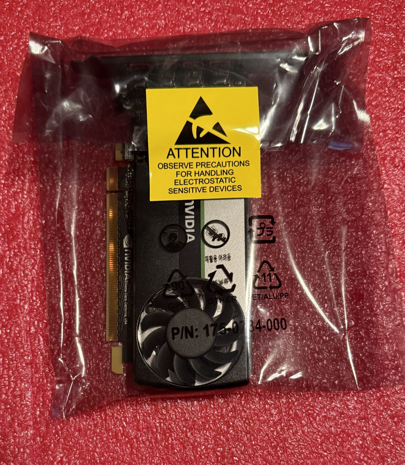 NVIDIA T600, 4GB GDDR6 (P/N 175-0734-000), Brand NEW  Sealed Package.