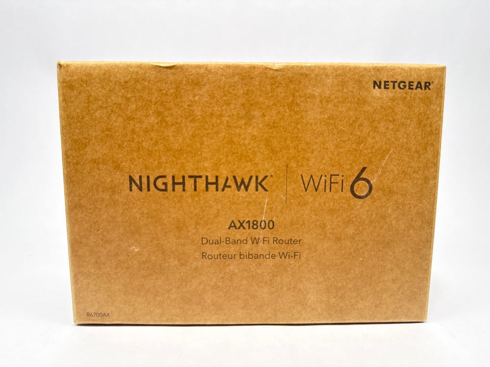 NETGEAR R6700AX WiFi 6 Router AX1800 4-Stream 1.8Gbps Router Coverage 1500sqft