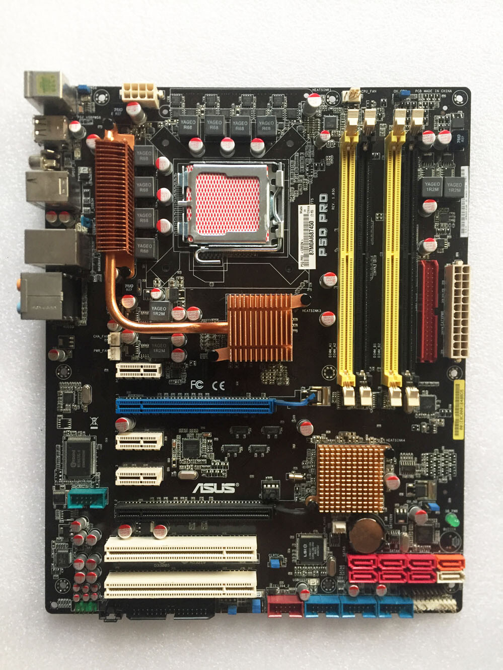 Asus P5Q PRO Intel P45 Motherboard LGA 775 DDR2 ATX Desktop Mainboard