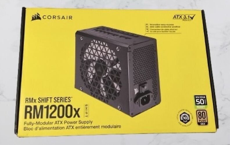 CORSAIR RMx SHIFT 1200W 80 Plus Gold Power Supply