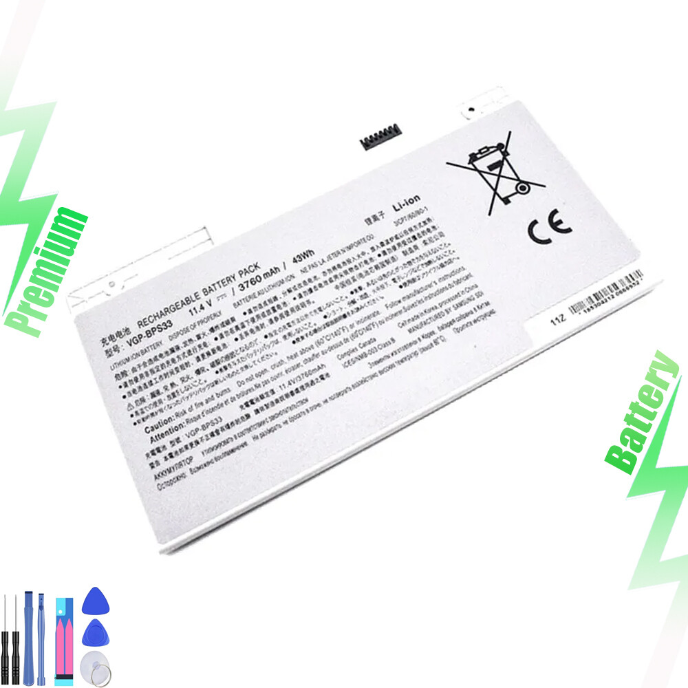 VGP-BPS33 Battery for Sony VAIO SVT14 SVT15 SVT1511A11L SVT15112CXS