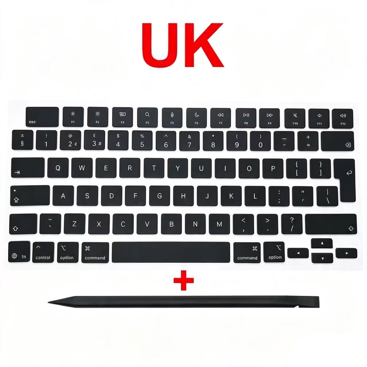 New Laptop Keycap UK For MacBook Pro 16" M5 Max A3429 EMC 8937 2026 Year