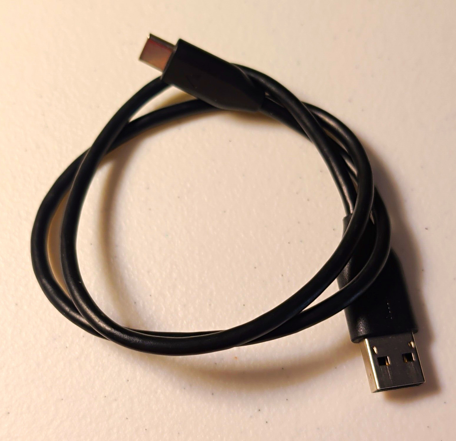 #23 Garmin USB-A to Micro-B Round Cable 3 ft Black 1:1 Universal Compatibility