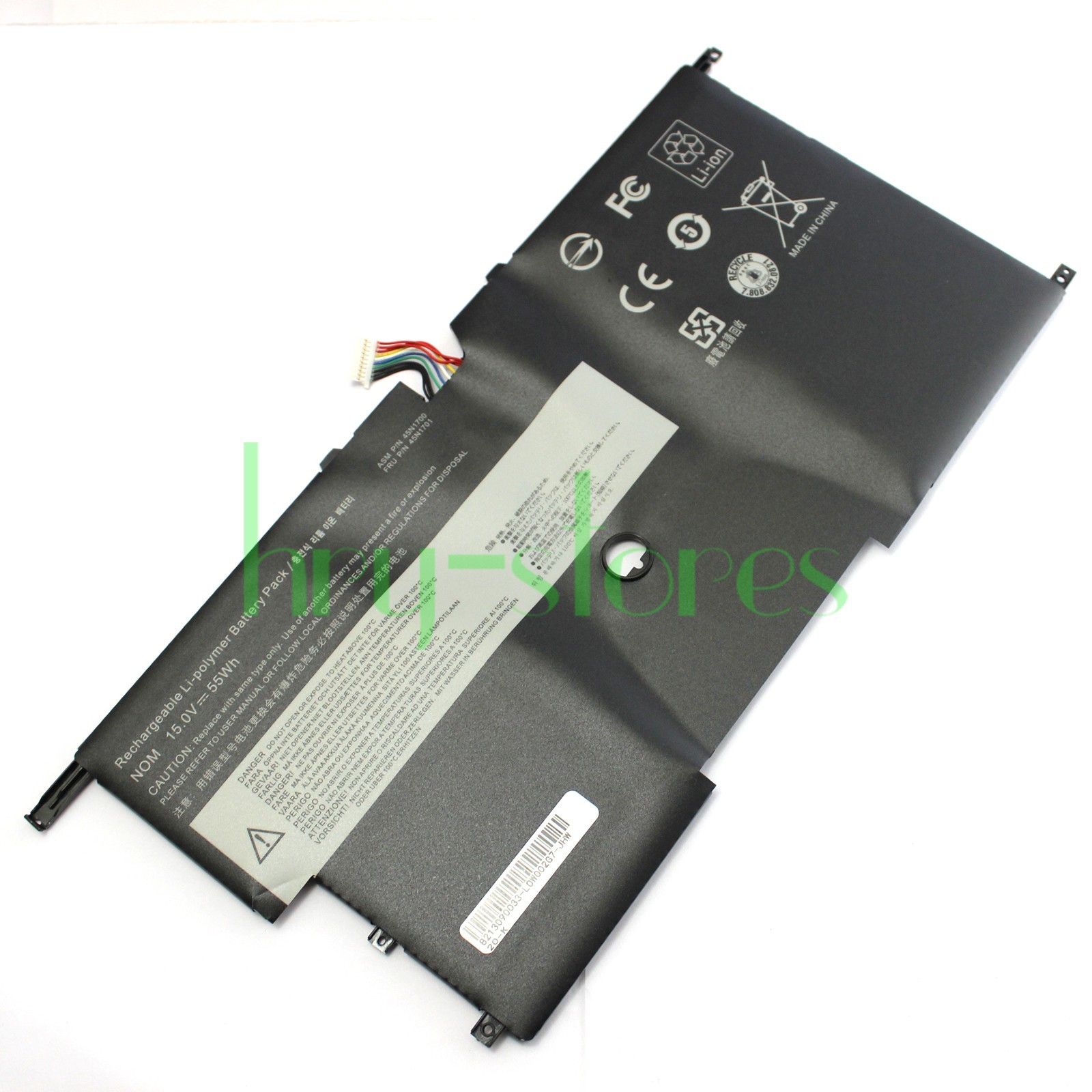 New 00HW002 00HW003 45N1701 45N1700 Battery for Lenovo ThinkPad X1 Carbon Gen 3
