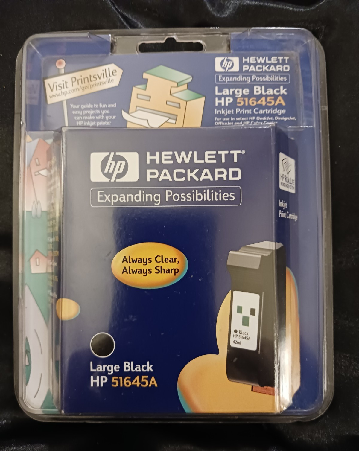 HP Genuine/Original 51645A Black Inkjet Cartridge For HP DeskJet 70 712 720