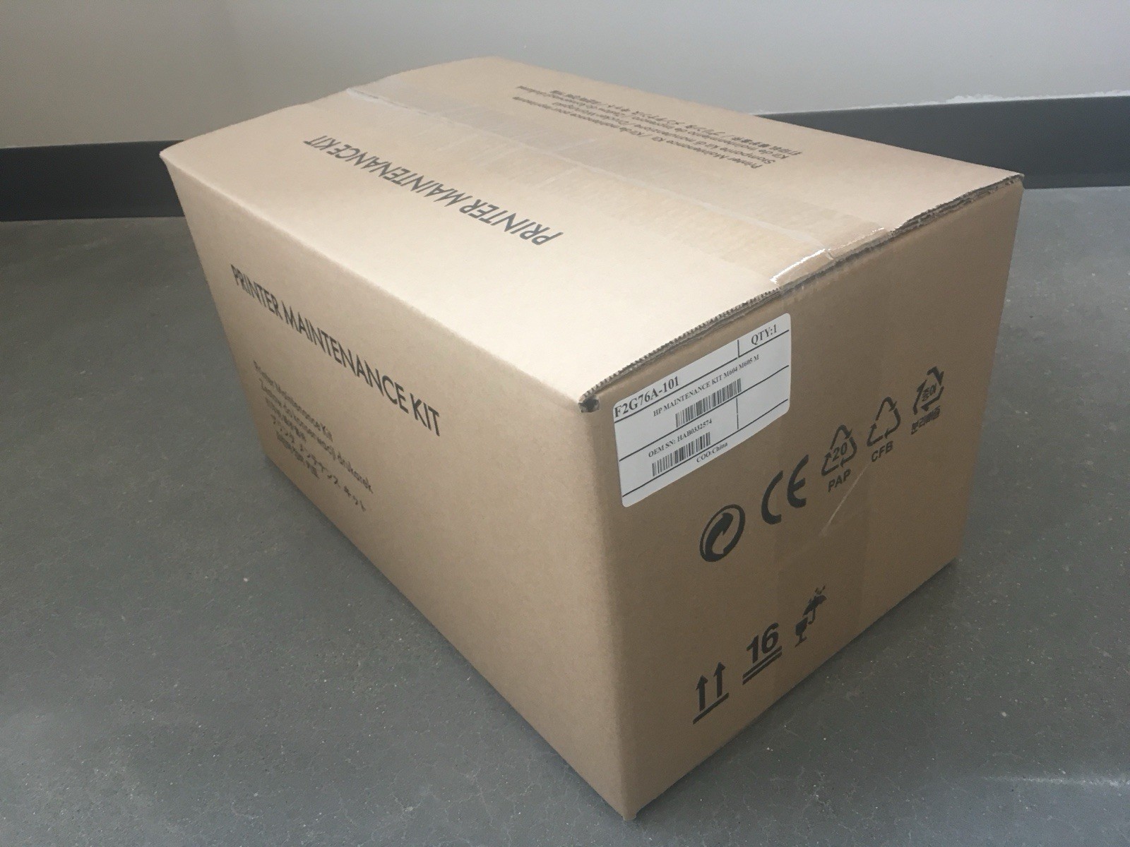 HP LaserJet 110V Maintenance Kit (F2G76A)