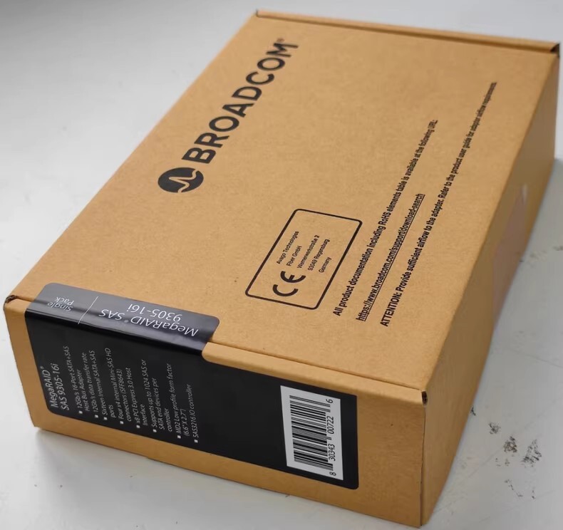 Broadcom AVAGO LSI 9305-16i 12Gbp SATA/SAS HBA Host Bus Controller RAID  PCIe x8