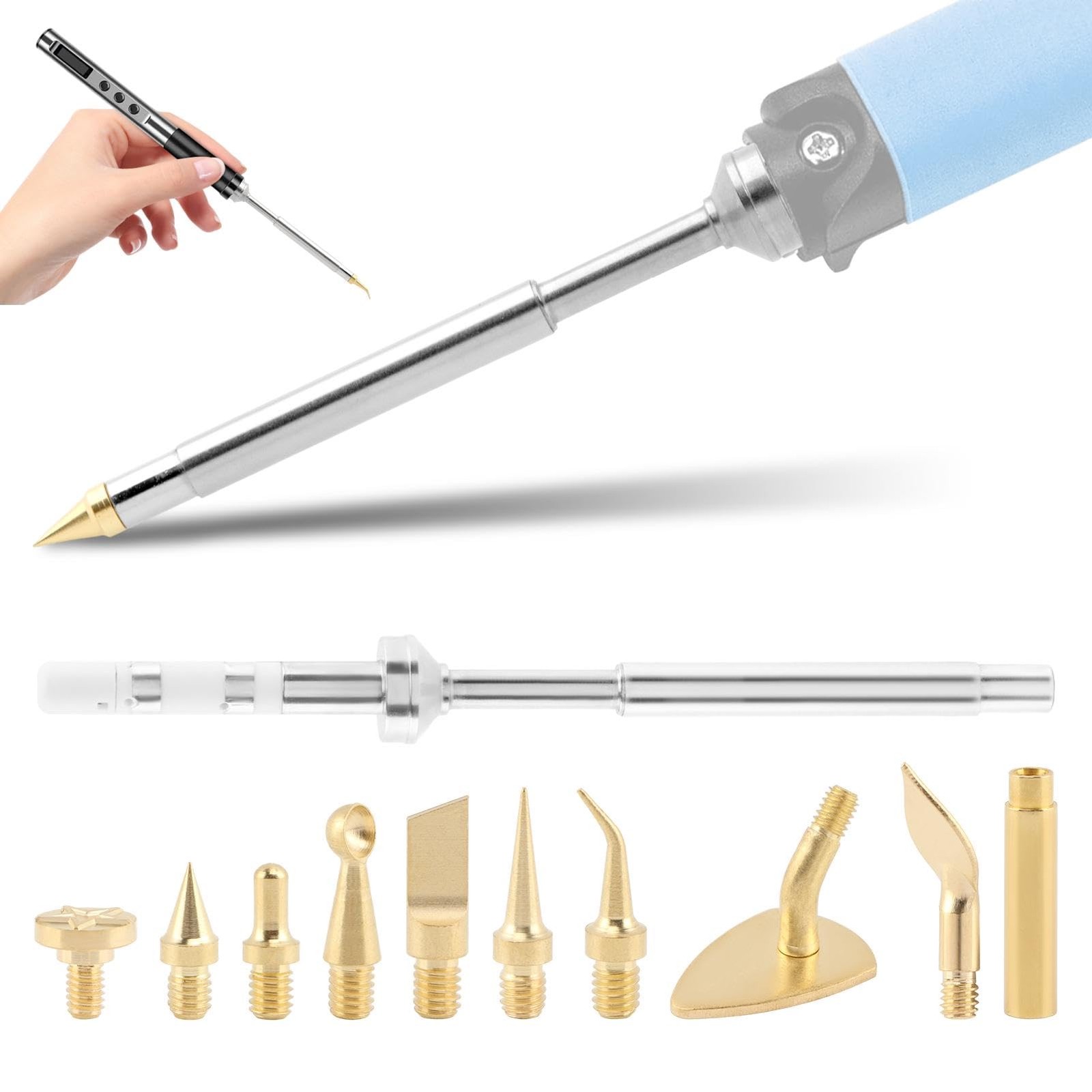 3D Printer Smoothing Finishing Tool Set, 11pcs 3D Printed Parts Repairing Mod...
