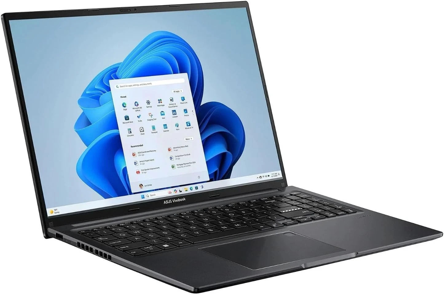 NEW ASUS Vivobook 16" Lightweight Laptop Intel Core I7-1355U 16GB RAM 512GB SSD