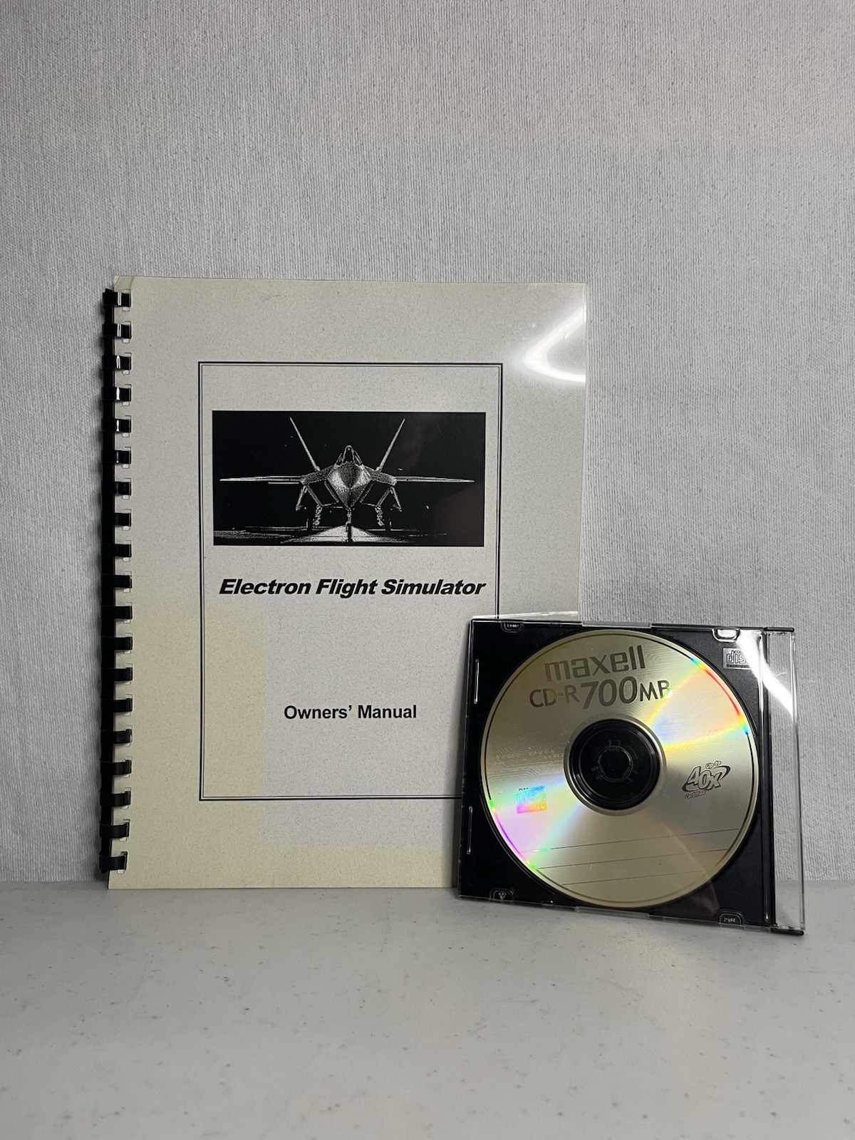 Electron Flight Simulator EFS Software CD & Manual Small World LLC - JEOL SEM