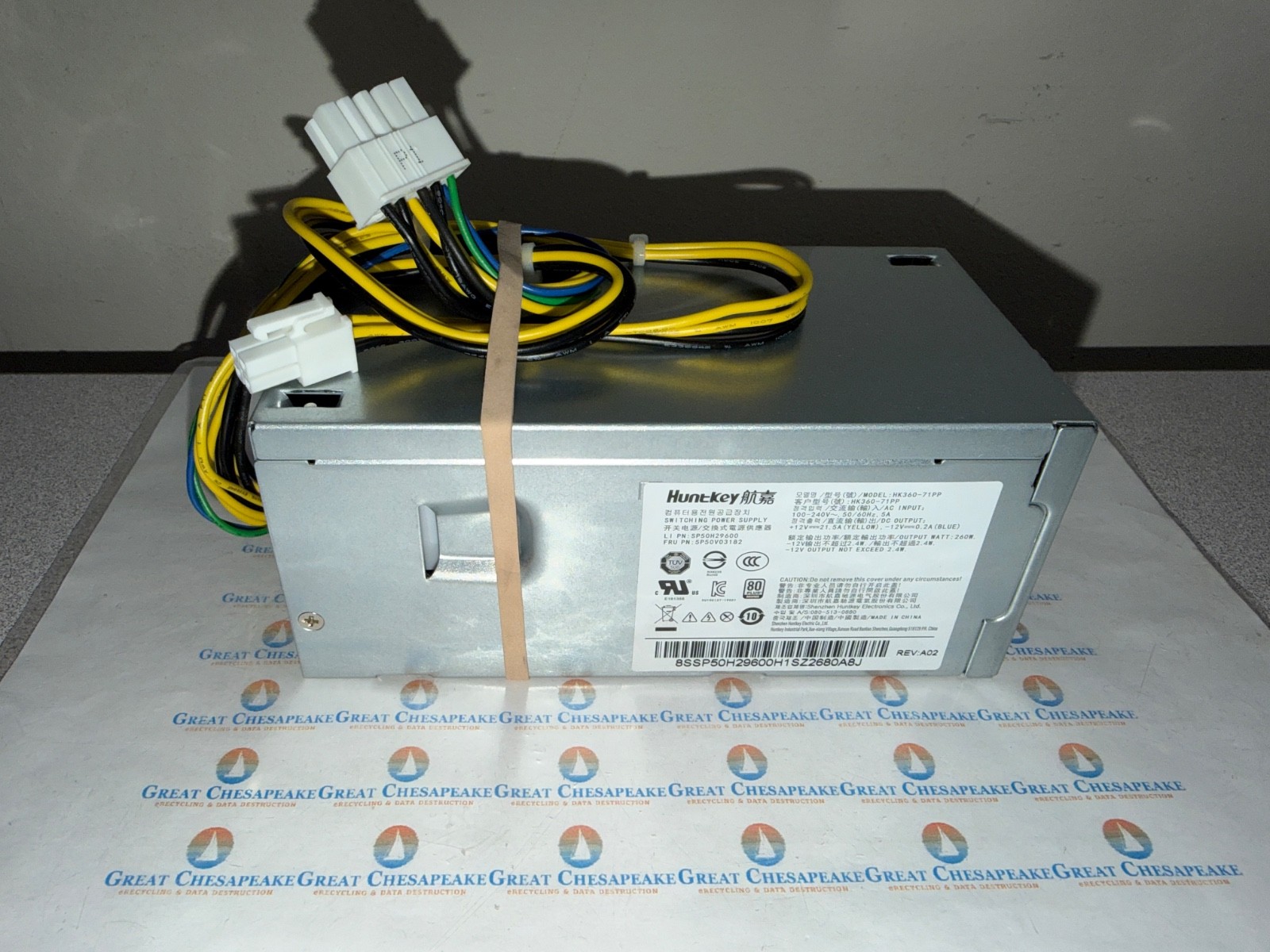 HuntKey HK360-71PP 260W TFX 80 PLUS Bronze 10 + 4 Pin PSU for Lenovo TESTED