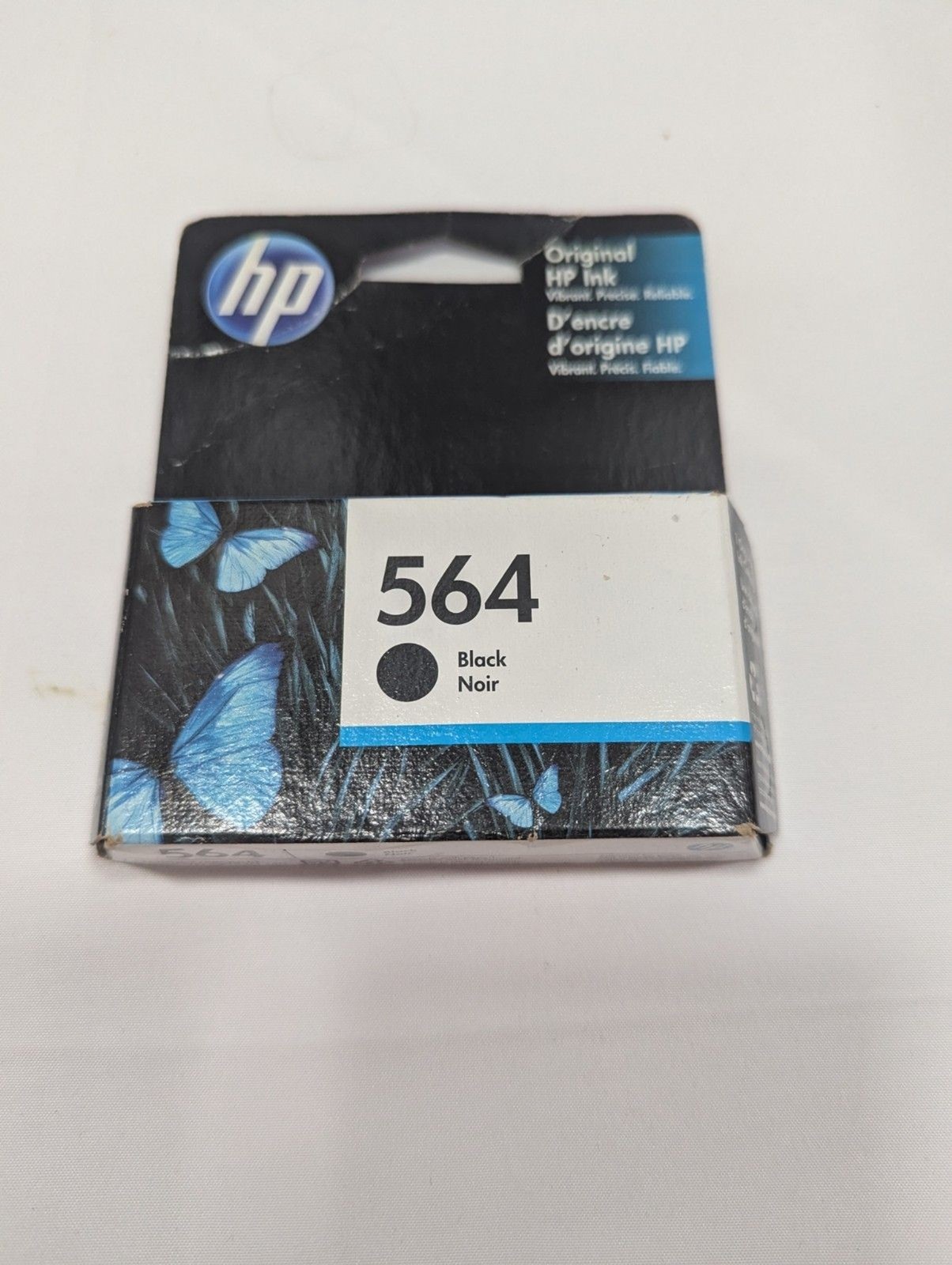 New Genuine HP 564 Black Noir Ink Cartridge for OfficeJet 4620 4622 Exp-06/2020