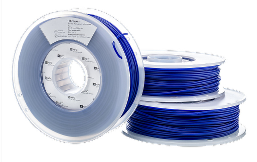UltiMaker TPU 95A Filament 2.85mm - 750g, BLUE