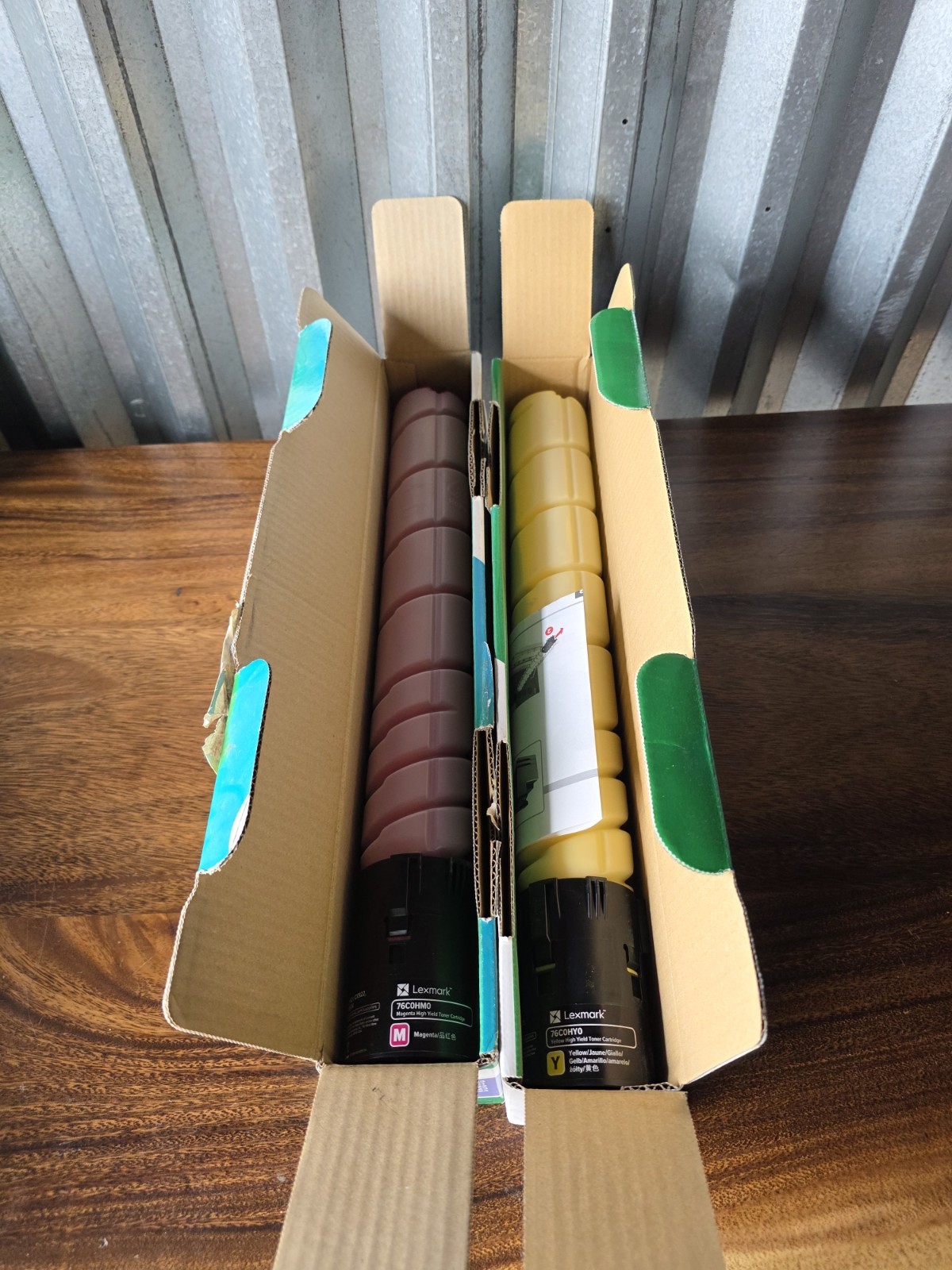 Lexmark 76COHYO 76COHMO Toner Cartridge Set