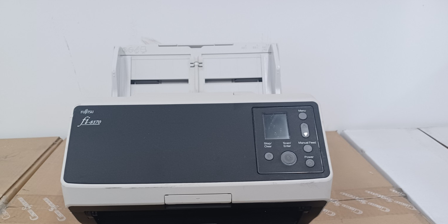 Fujitsu fi-8170 Professional High Speed Color Duplex Scanner W/ Top Tray