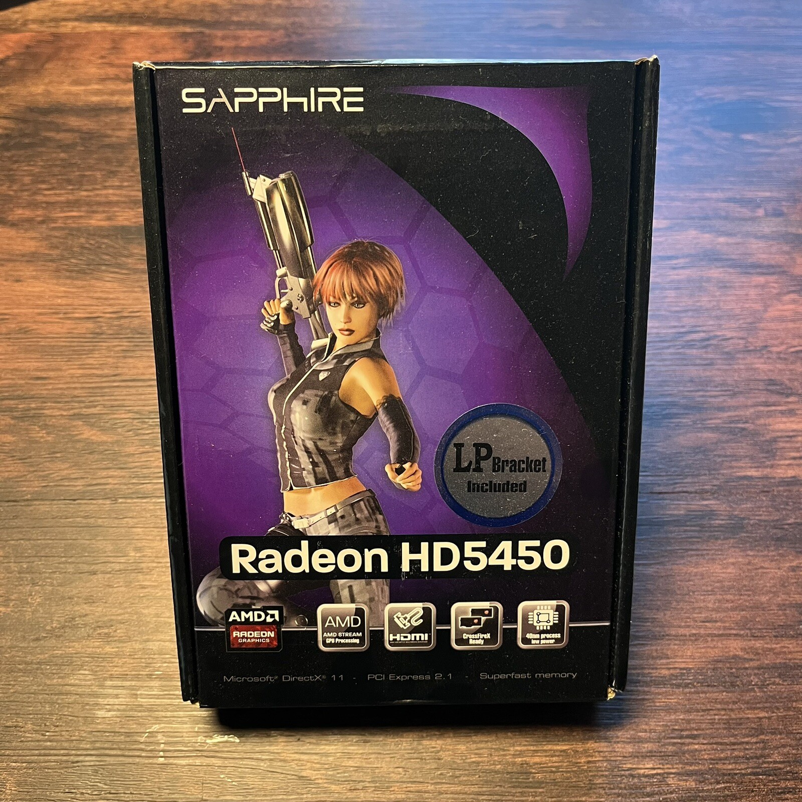 Sapphire Radeon HD5450 1GB PCI-e Video Card New Boxed Sealed