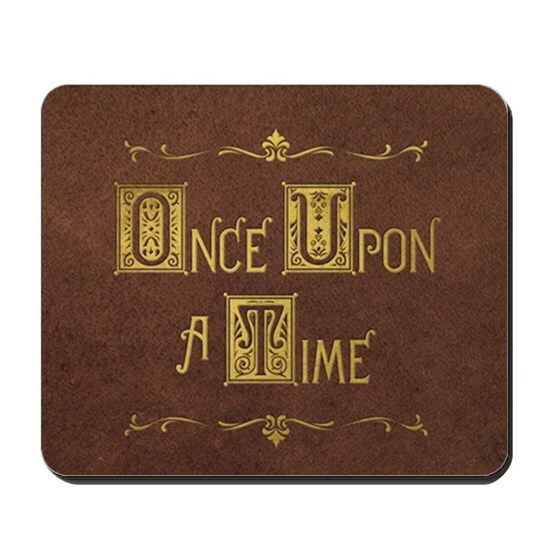 Once Upon a Time Fairy Tale Rubber Mouse Pad Non Slip 5mm Thickness