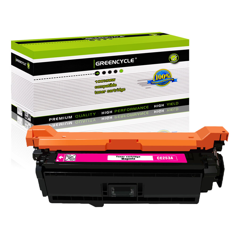 1PK CE253A Magenta Toner Compatible for HP Color LaserJet 3525n 3525dn CP3525x