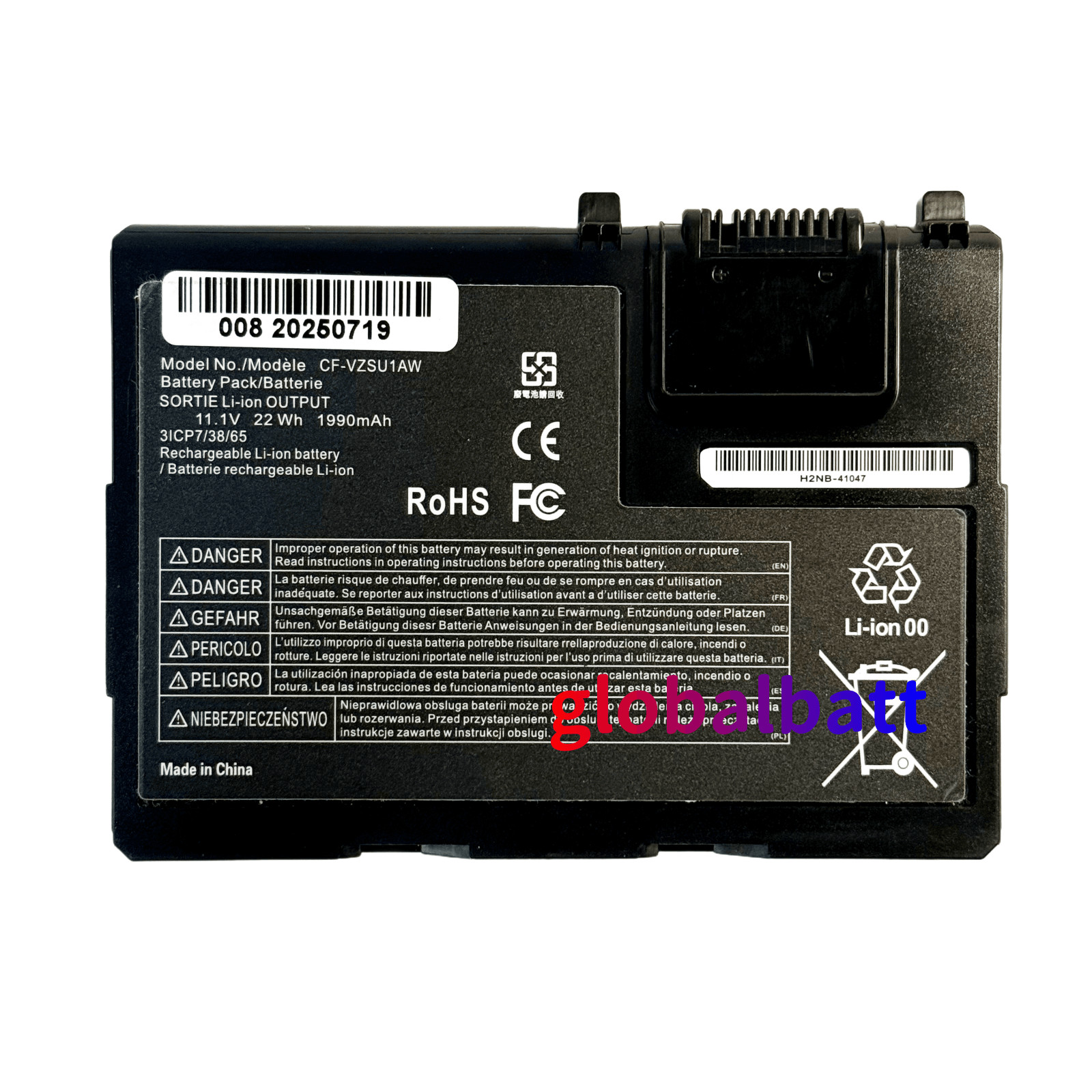New OEM CF-VZSU1AW CF-VZSU1AR CF-VZSU1AJS Battery For Panasonic Toughbook CF-33
