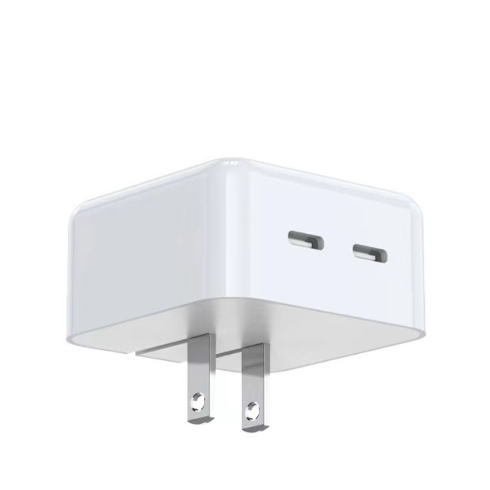 35W Dual Port Fast Charger Plug USB-C Wall Adapter For iPhone 14 13 12 11 XR 8 7
