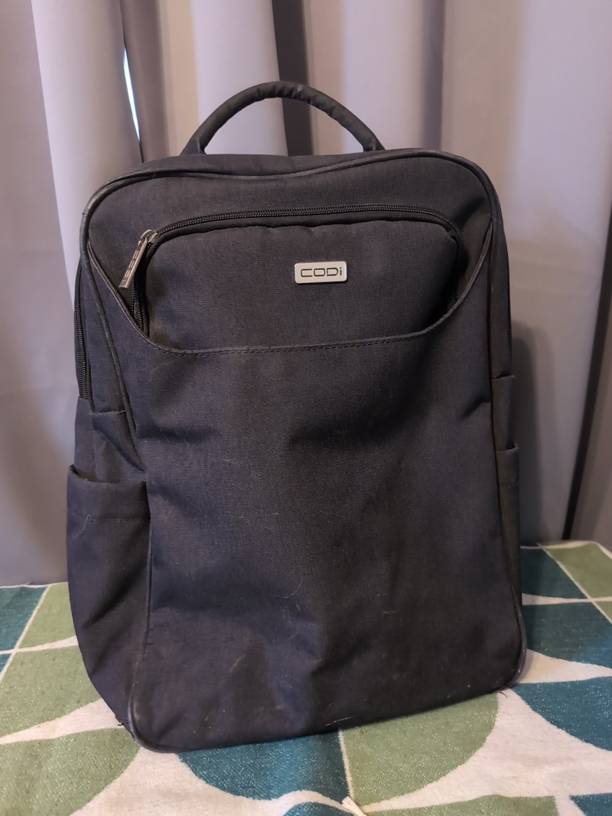 CODI Black Laptop Bag Work Backpack