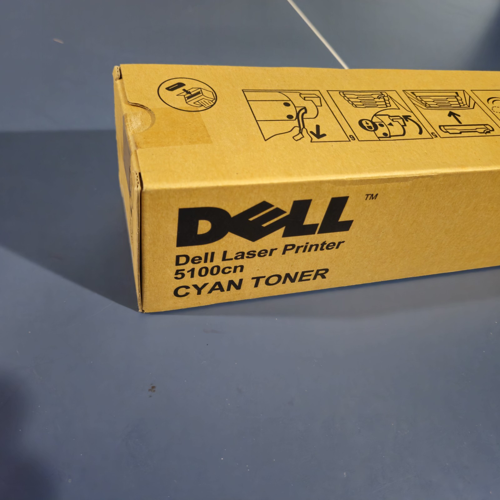 DELL 5100cn Toner Cartridge - [Cyan] Color - Laser Printer
