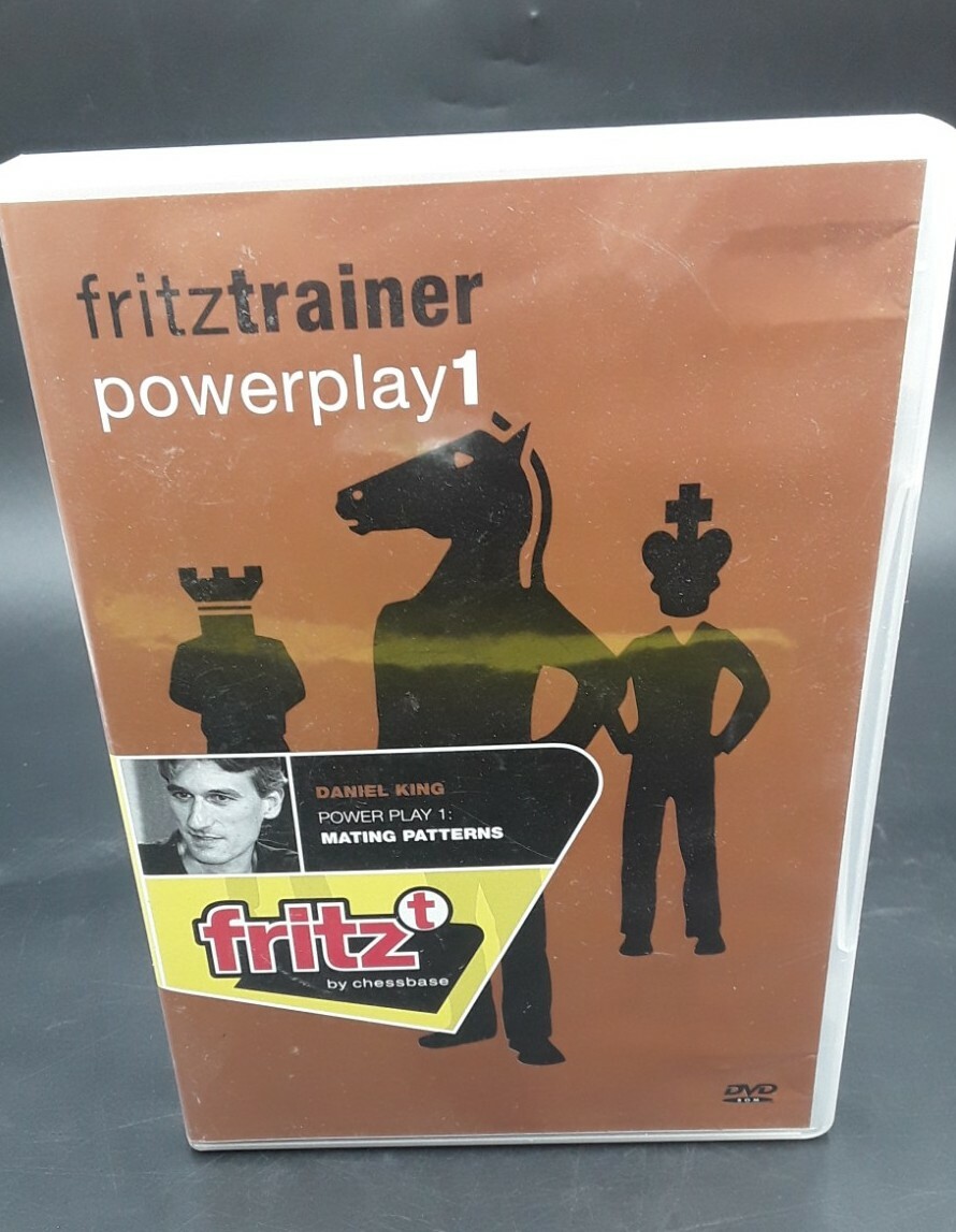 Fritztrainer Powerplay 1 Daniel King DVD-ROM  Windows XP/2000/98 SE