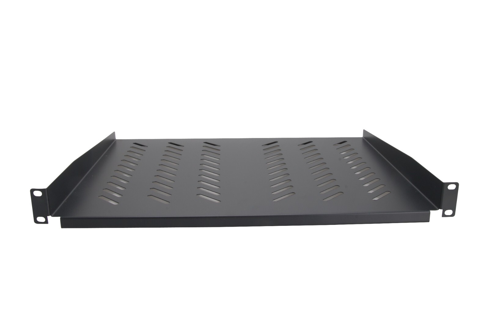 1U Cantilever Vented Shelf, 19" Rack Mount 14” Deep Tray for Server/IT Equipment