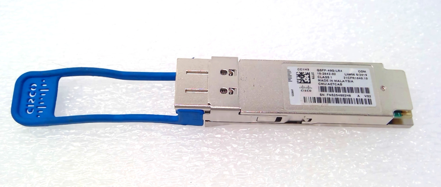 Cisco QSFP-40G-LR4 40GBASE-LR4 40G QSFP+ 10-2842-02 SMF 10km Transceiver Module