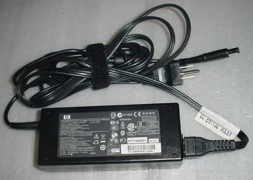 Genuine HP 120W AC Adapter: 19.5V/18.5V,  HP 8560w, 8570w, NX7400, mixed