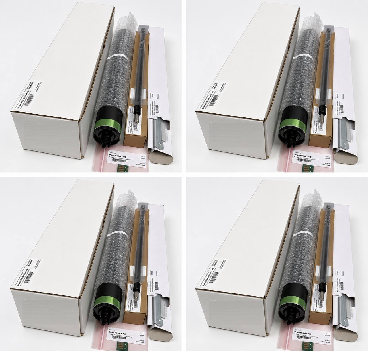4 x GENERIC DRUM REPAIR KIT FOR XEROX VERSANT 80 180 2100 3100  # 013R00676/74