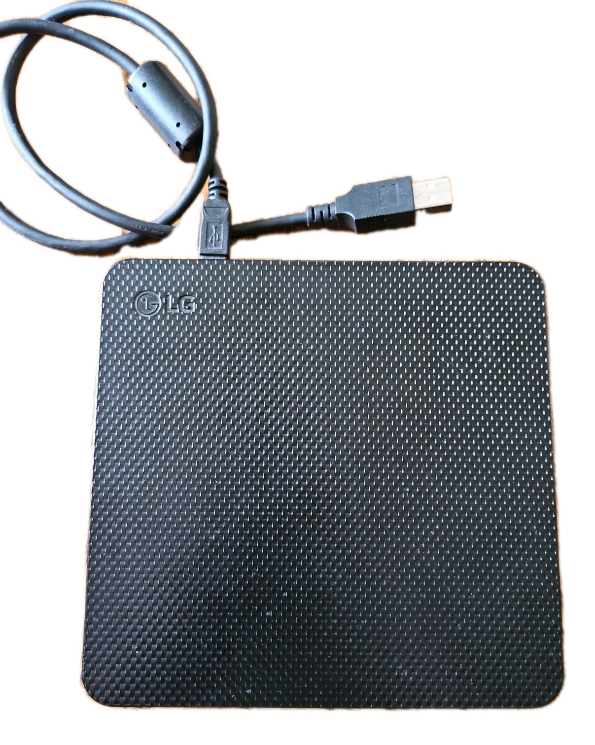 LG  SP80NB60 Ultra Slim Portable USB External DVD-Writer  PC/Mac - Black Tested 