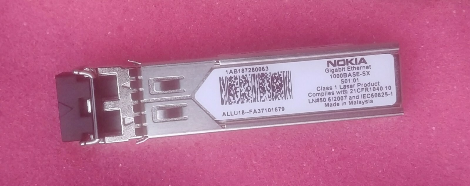 GENUINE NOKIA 1AB187280063 OE-TRX-GBE 1000Base-SX Gigabit Ethernet -NEW-